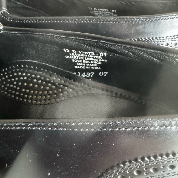 Black Men’s Florsheim Leather Tassel Loafers size 13 (106) - Picture 4 of 7